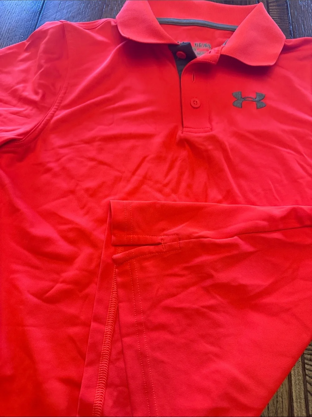 Under Armour Boys' Bright Orange Polo Shirt